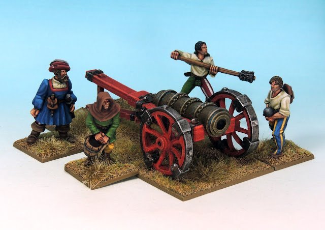 Landsknecht Cannon and Crew